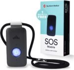 Bay Alarm Medical SOS Mobile GPS - 24/7 Medical Alert with Optional Fall Detection for Seniors - Call to Activate - 4G GPS Medical Alert System with Elderly Tracking - Panic Button for Seniors - Image 2