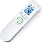 Beurer Bluetooth Non-Contact Thermometer, Forehead, Object, Room Temperature, High Accuracy, XL Blue Illuminated Display, 60 Memory Spaces, White,1 Count (Pack of 1),FT95 - Image 2