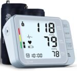 Blood Pressure Monitors for Home Use with 2 Size Cuff (8.7-16.5'' & 15-21.7'' Extra Large Blood Pressure Cuff), 2x120 Memory, with USB Cable and 4 aa Batteries(Blue) - Image 2