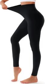 Bluemaple High Waisted Leggings for Women - Tummy Control Pants Non See Through Workout Soft Yoga Pants for Running Plus Size - Image 2