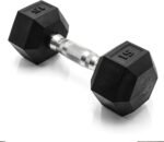 CAP Barbell Coated Hex Dumbbell Weight - Single | 10-120 lbs | Multiple Options - Image 2