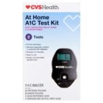 CVS A1C At Home Test Kit, Home Use Monitoring of Glycemic Control, Easy Operation for at home A1C Monitoring - Image 2