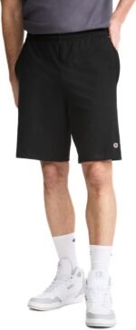 Champion Mens 9" Lounge Shorts, Standard Fit, Lightweight, Available in Regular and Big & Tall - Image 2