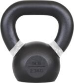 Champion Sports Rhino Fitness Iron Kettlebells - Full Body Powder Coated - Textured for Improved Grip - Color Coded Handles - Image 2