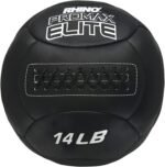 Champion Sports Rhino Promax Elite Slam Ball – Soft Shell, Non-Slip Grip, Multiple Weights Available, 14” Diameter, for Weightlifting, Plyometrics, Cross Training & Home Gym Fitness - Image 2