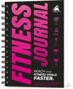 Clever Fox Fitness Journal Workout Log Book - Daily Fitness Planner Workout Journal for Women and Men. Spiral-Bound, Laminated Cover, Thick Pages, A5 (Pink) - Image 2