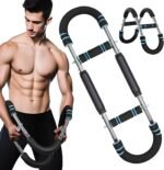 Clevia Twister Arm Trainer for Men – 66 - 110 lbs Adjustable Resistance Chest and Shoulder Exerciser | Forearm & Upper Body Strength Training Equipment for Home Workouts - Image 2