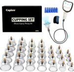 Cupping Kit for Massage Therapy - 32 Cups Professional Chinese Cupping Set with Magnetics, Vacuum Cupping Therapy Set for Cellulite Reduction Muscle Pain Relief with Manual Pump - Image 2
