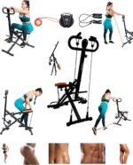 DARCON Squat Machine for Women - Deep Squat Rowing Machine for Abs - Home Workout Equipment for Women-Men, Power Rider Row Squat for Glutes, Legs and Full Body Workouts - Image 2