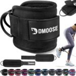 DMoose Ankle Strap for Cable Machine - One Size Fit with Premium Padding, Workout Kickback Ankle Cuffs, Ankle Bands for Working Out, Booty Workouts, Leg Extension, Hip Abductors & Lower Body Exercises - Image 2