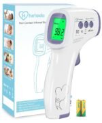 Digital Thermometer for Adults and Kids, No Touch Forehead Thermometer for Baby, 2 in 1 Body Surface Mode Infrared Thermometer with Fever Alarm and Instant Accuracy Readings - Image 2