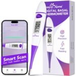 Easy@Home Basal Body Thermometer: BBT for Fertility Prediction with Memory Recall- Accurate Digital Basal Thermometer for Temperature Monitoring with Premom App - EBT-018 - Image 2