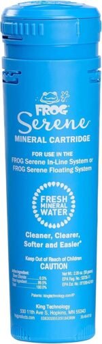 FROG Serene Replacement Mineral Cartridges for use with Hot Tub FROG Serene Floating Sanitizing System - Prefilled for Quick & Easy Hot Tub Maintenance - 1 Pack - Image 2
