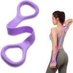 Figure 8 Fitness Resistance Band, Arm|Back Training Elastic Ropes - Pure Barre Workout Chest Arm and Shoulder Stretch Bands Exercise Equipment for Physical Therapy,Yoga,Pilates, Stretching - Image 2