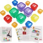 Finorder 21 Day Portion Control Container Kit (14-Piece) with Complete Guide, BPA Free Food Portion Container Set for Meal Prep, 21 Day Lose Weight System (HN-PC) - Image 2