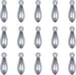 Fishing Weights Sinkers Bank Sinkers Bullet Weights for Surf Fishing Pier Bank Fishing Saltwater Fishing Gear 1oz to 8oz - Image 2
