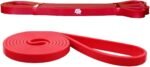 Fit Active Sports Resistance Workout Exercise Bands for Home, Gym, Stretching, Strength Training, Weightlifting, Pull Up Assist - Indoor and Outdoor Use (Red - 5 to 50 Pounds (1/2" 4.5mm)) - Image 2