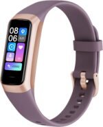 Fitness Tracker with Heart Rate/Blood Oxygen/Sleep Monitor, 20+ Sports Modes Smart Watches for Women/Men, Activity & Step Tracker Smart Watch for Android/iOS Phones (Bordeaux) - Image 2