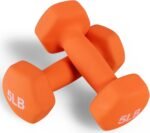 Fitvids Neoprene Dumbbell Hand Weights, Anti-Slip, Anti-roll, Hex Shape Colorful, Pair or Set with Stand - Image 2