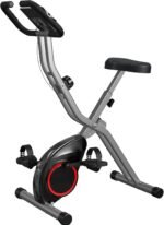Foldable Exercise Bike Stationary Bikes for Home, 5 IN 1 Indoor Workout Bike, Cycling Bike with 16-Level Quiet Magnetic Resistance, 6.6 LBS Flywheel and 300LBS Capacity, 2025 Designed 817 X-bike - Image 2