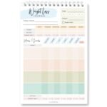 Food Journal for Women & Men – Daily Weight Loss Tracker, Fitness & Nutrition Planner, Diet Log Book for Tracking Meals, Calories, Workouts & Wellness Goals, 50 Double-Sided Pages, 5.5 x 8.5 - Image 2