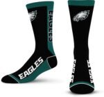 For Bare Feet NFL Unisex Mvp Crew Sock Nfl Large - Image 2
