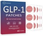 GLP-1 Patches 60 Count Natural Ingredients 12 Hour Extended Hunger Support for Men and Women for Suitable All Skin Types (M) - Image 2