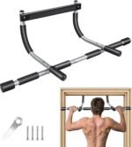 GYE Doorway Pull Up Bar for Home Gym, Adjustable Width, Heavy-Duty Steel，Max Limit 440 lbs Upper Body Fitness Workout Bar with Foam Grips，Indoor Portable Upper Body Workout Bar for Strength Training - Image 2