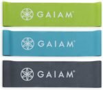 Gaiam Restore Loop Band Kit,Set of 3, Light, Medium,Heavy Lower Body Loop Resistance Bands for Legs and Booty Exercises & Workouts,15"x 4"Bands - Image 2