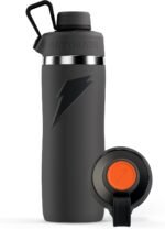 Gatorade 'Overtime' 22oz Stainless Steel Water Bottle, Twist Cap, Grey - Image 2
