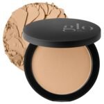 Glo Skin Beauty Pressed Base Powder Foundation Makeup (Honey Medium) - Flawless Coverage for a Radiant Natural, Second-Skin Finish - Image 2