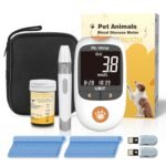 Glucose Meter Kit for Dogs & Cats| Pet Blood Glucose Meter with 25 Test Strips（PE-76vet） - Image 2