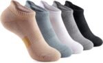 Gonii Ankle Socks Womens Running Athletic No Show Socks Cushioned 5-Pairs - Image 2