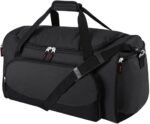 Gym Bag for Men - 55L Black Durable Large Duffle Bag for Travel, Workout, Fitness & Sport - Image 2