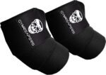 Gymreapers Weightlifting Elbow Wraps (1 Pair) - Flexible 40'' Elbow Compression Strap & Joint Support Brace - for Bench Press, Powerlifting, and Pressing - Image 2