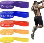 HAPBEAR Pull Up Assistance Bands Set of 5 - Resistance Bands for Working Out, Stretching, Physical Therapy, Muscle Training - Image 2