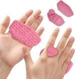 HUAFA Anti-Slip Workout Grips, Gym Grips Weight Lifting Grips Pads, Ergonomics Weight Lifting Gloves for Men Women Deadlift, Fitness Training and Exercise, Gym Grips Pads for Palm Protection - Image 2