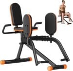 HXD-ERGO Hip Abductor Machine for Home Gym, 6-Level Glute Machine & Thigh Workout Equipment, Booty Builder with Plush Padding, Compact Leg Exercise Euipment for Women & Men - Image 2