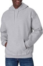 Hanes Men's Ultimate Sweatshirt, Heavyweight Fleece Hoodie, Cotton Sweatshirt for Men - Image 2
