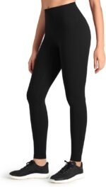 HeyNuts Workout Pro Leggings 28'', Compression High Waisted Workout Pants Full Length - Image 2