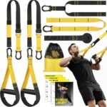 Home Resistance Training Kit - Bodyweight Resistance Bands with Handles, Door Anchor, Fitness Straps for Full-Body Workout, Heavy Duty Exercise Bands for Home Gym - Image 2