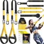 Home Resistance Training Kit, Resistance Trainer Fitness Straps for Full Body Workout, Bodyweight Resistance Bands with Handles, Door Anchor, Heavy Duty Exercise Bands for Home Gym Workout Equipment - Image 2