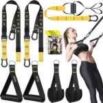 Home Resistance Training Kit, Workout Straps for Home, Adjustable Resistance Trainer with Handles, Door Anchor and Carrying Bag for Gym - Image 2