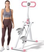 Home Vertical Climber, Full-Body Cardio Machine with Adjustable Handles, Steel Frame & Digital Monitor - Image 2