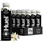 Huel Black Edition Ready-to-Drink | Vanilla Meal Replacement Shake | 35g High Protein Drink | 27 Vitamins & Minerals, Vegan, Gluten Free | Plant Based | High Fiber, Low Sugar | 16.9 Fl Oz, 12 Pack - Image 2