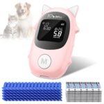 IMPet Glucose Monitoring Kit for Dogs & Cats, Pet Blood Sugar Monitor with Pain-Free & Easy Shuttle, No-Coding Kits with 50 Strips, 50 Lancets and 1 Pet-Specific Lancing Device (Pink) - Image 2