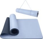 IUGA Yoga Mat Thick Non Slip Anti-tear Pilates Mat Eco Friendly Hot Yoga Mats for Workout & Exercise(72"x 24"x 6mm) - Image 2