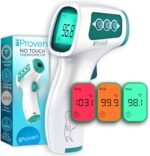 Infrared Forehead Thermometer for Adults and Infants, Touchless iProven Thermometer, 1sec Instant Accurate Readings, 3 in 1 Including Fever Alarm, Silent & Memory Mode - Image 2