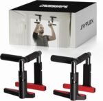 Jayflex CrossGrips Compact Pull Up Bar - Pull Up Bar Door Frame for Work from Home Fitness - Adjustable Door Frame Pullup Bar Handles - 250 lbs Capacity - Image 2
