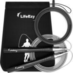 Jump Rope, High Speed Weighted Jump Rope - Premium Quality Tangle-Free - Self-Locking Screw-Free Design - Jump Ropes for Fitness - Skipping Rope for Workout Fitness, Crossfit & Home Exercises - Image 2
